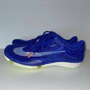 Nike Air Zoom Victory Track & Field Distance Spikes Color Blue Men’s Size 11.5